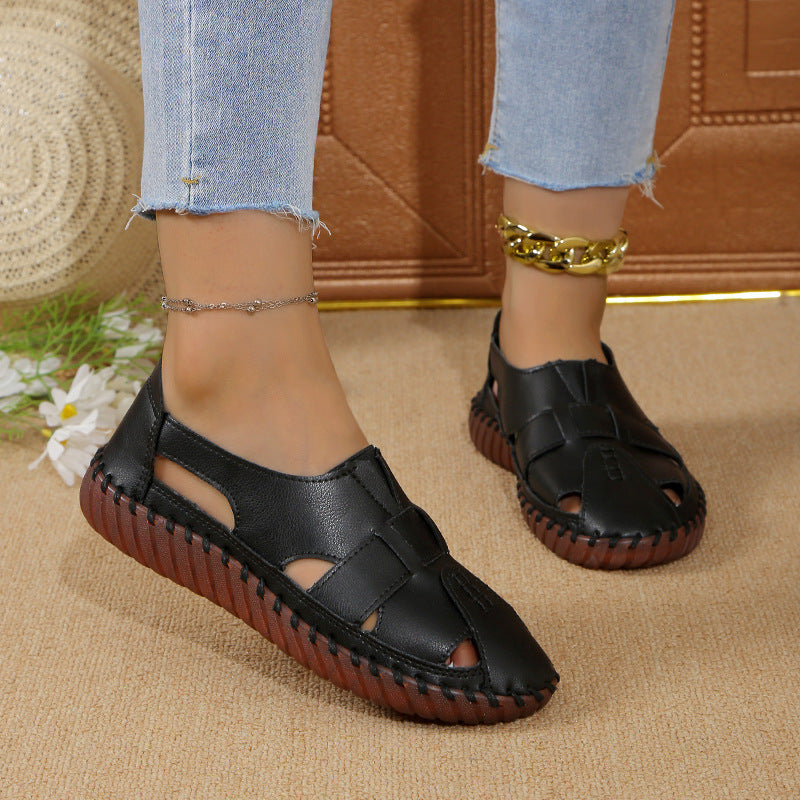 Zapatos planos con suela de tendón