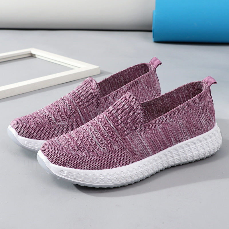 Zapatos de malla de suela suave de moda