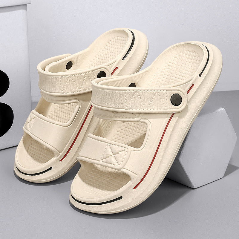 Sandalias doble uso hombre suela gruesa
