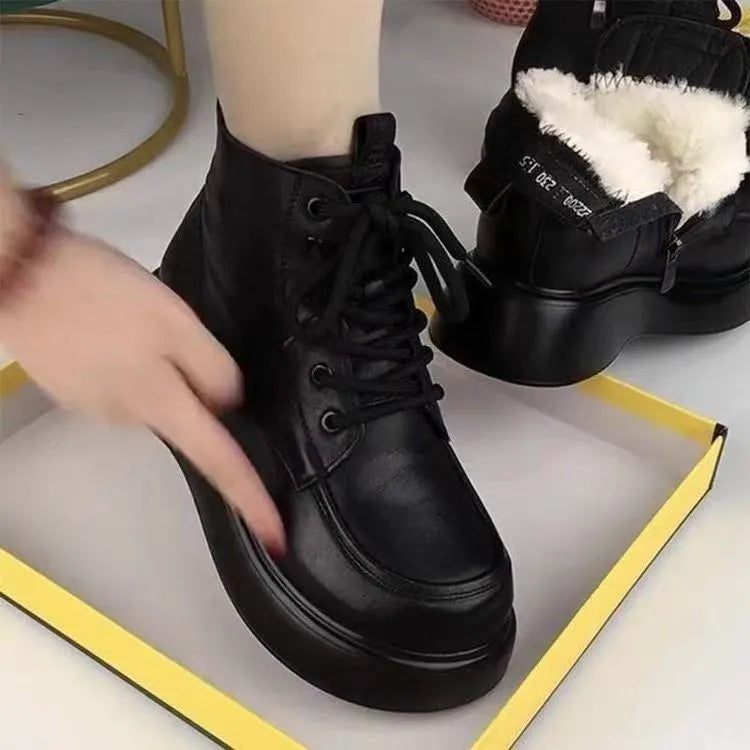 Socioc™-Botas de nieve de lana de invierno
