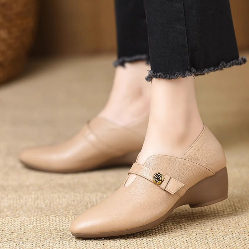 Zapatos Mary Jane retro franceses