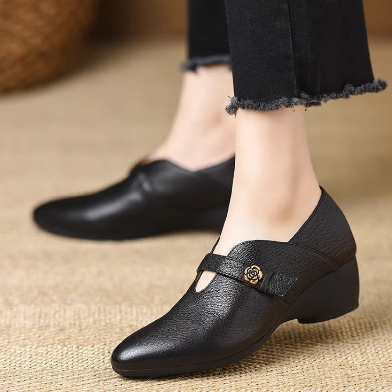 Zapatos Mary Jane retro franceses