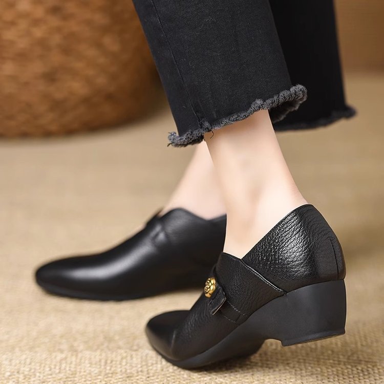 Zapatos Mary Jane retro franceses