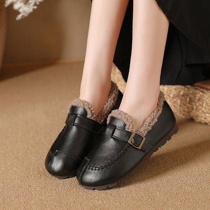 Zapatos de algodón cálidos de nuevo estilo 2025