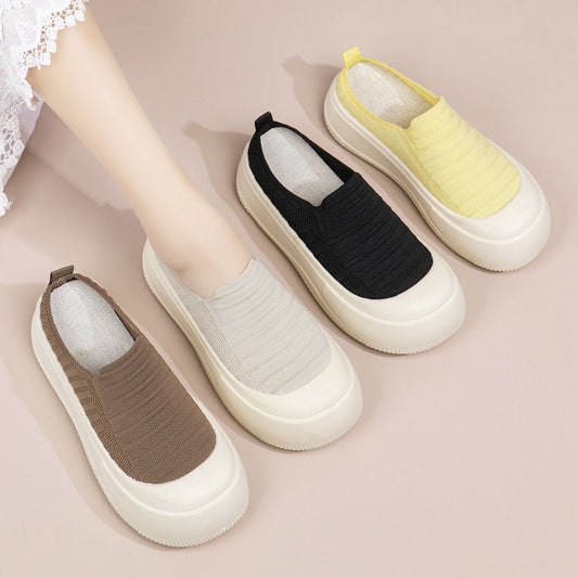 Sandalias de plataforma de malla