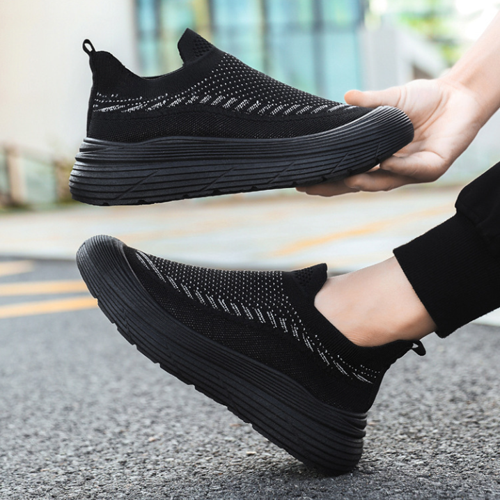Zapatos de plataforma de malla unisex