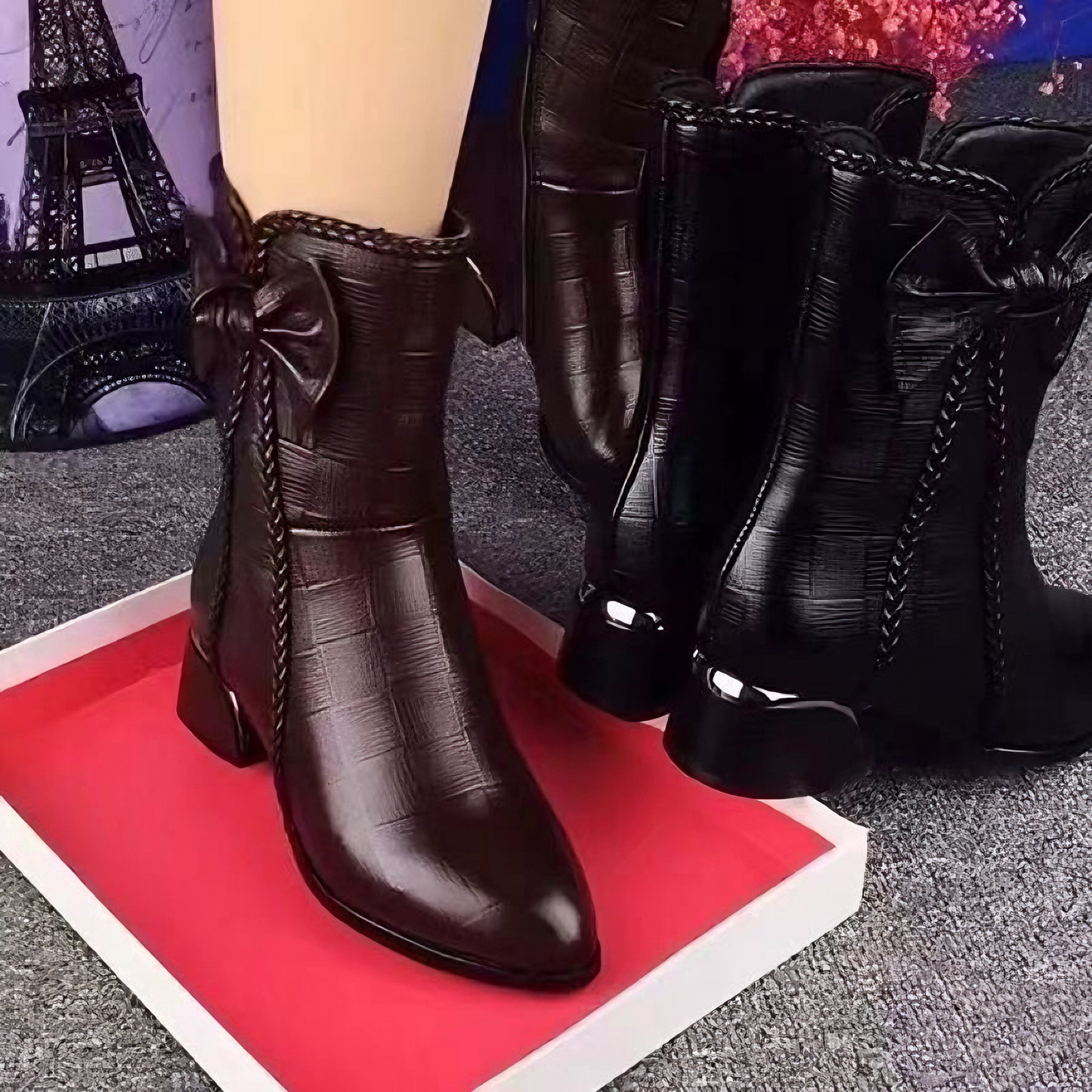 Bella Botas de lana para mujer