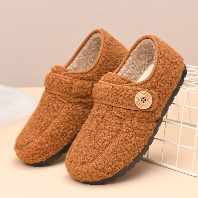 Zapatos de algodón grueso y esponjoso