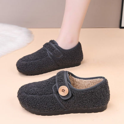 Zapatos de algodón grueso y esponjoso