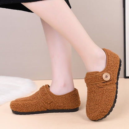 Zapatos de algodón grueso y esponjoso