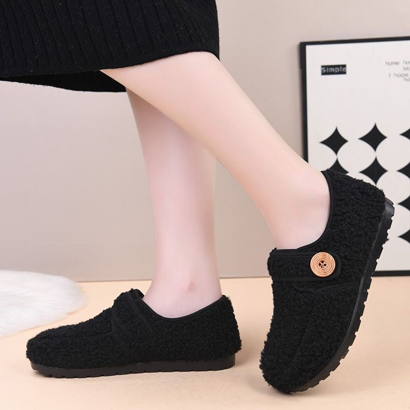 Zapatos de algodón grueso y esponjoso