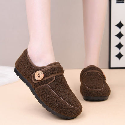 Zapatos de algodón grueso y esponjoso