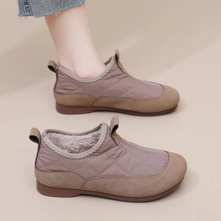 Zapatos de algodón de suela suave