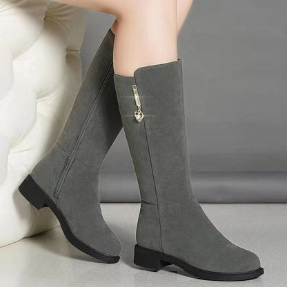 Botas de invierno de media pantorrilla con forro polar