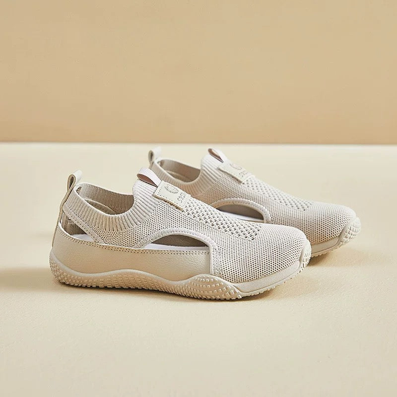 Zapatos casuales flyknit versátiles y calados