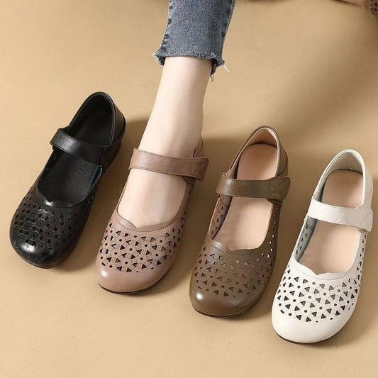 Zapatos de piel de vacuno antideslizantes