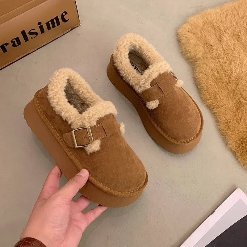 Birkenstocks con forro polar de invierno