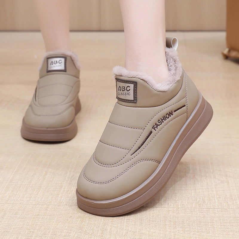 Botas cálidas de polar resistentes al frío