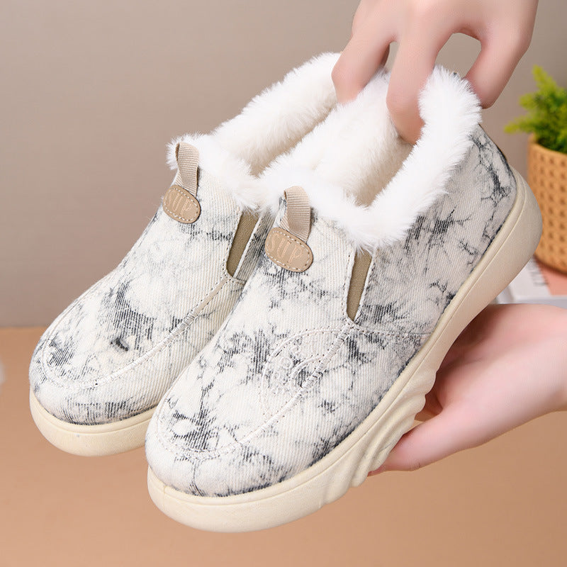 Zapatos de algodón nuevos