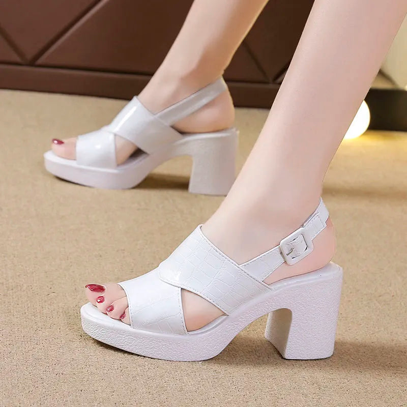 Tacones altos de moda