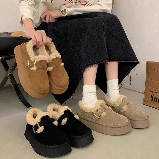 Birkenstocks con forro polar de invierno